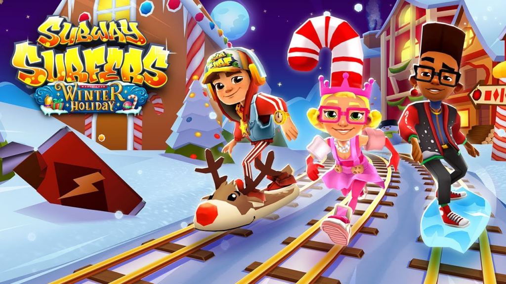 Subway Surfers Winter Holiday - UwUduck